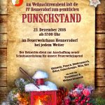 Punschstand der FF Hennersdorf
